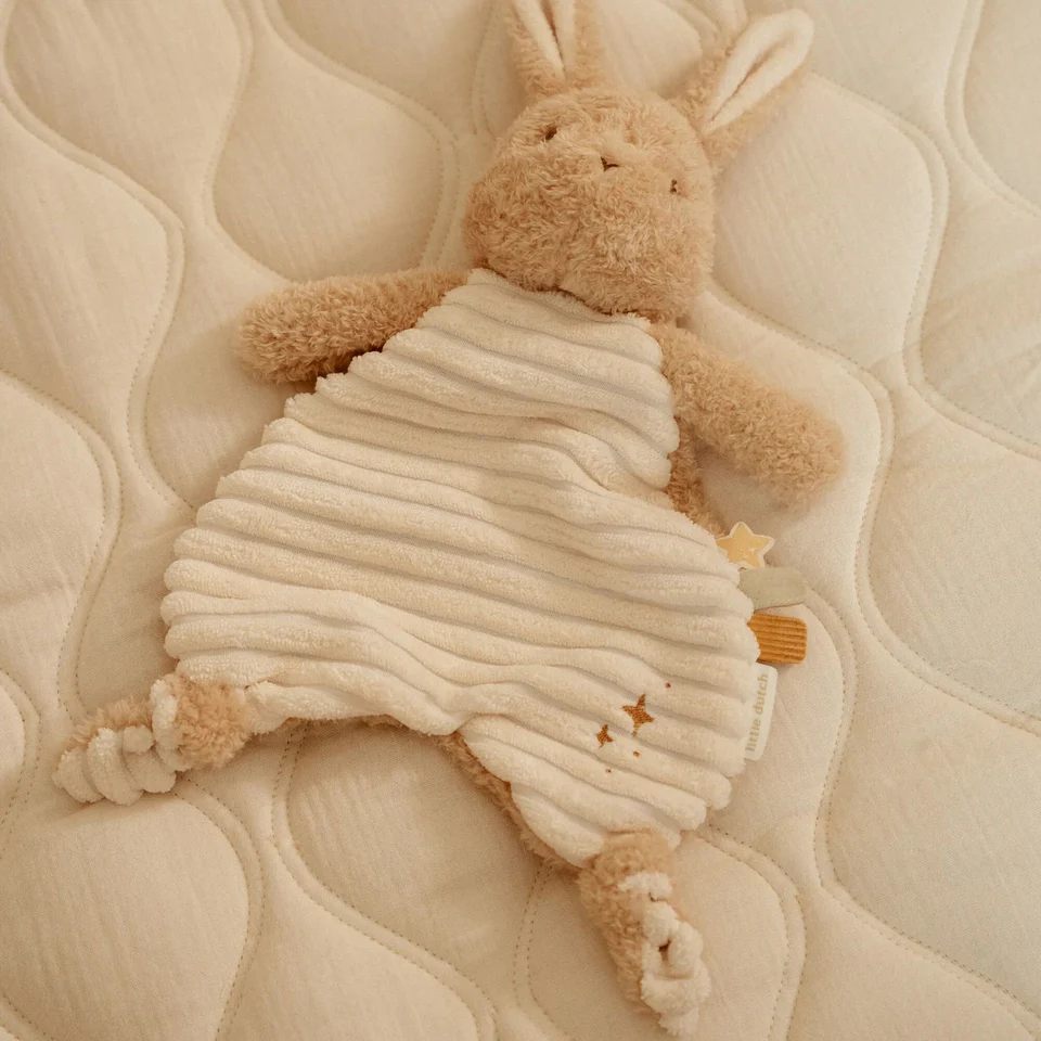 Doudou lapin doux beige l Newborn naturals