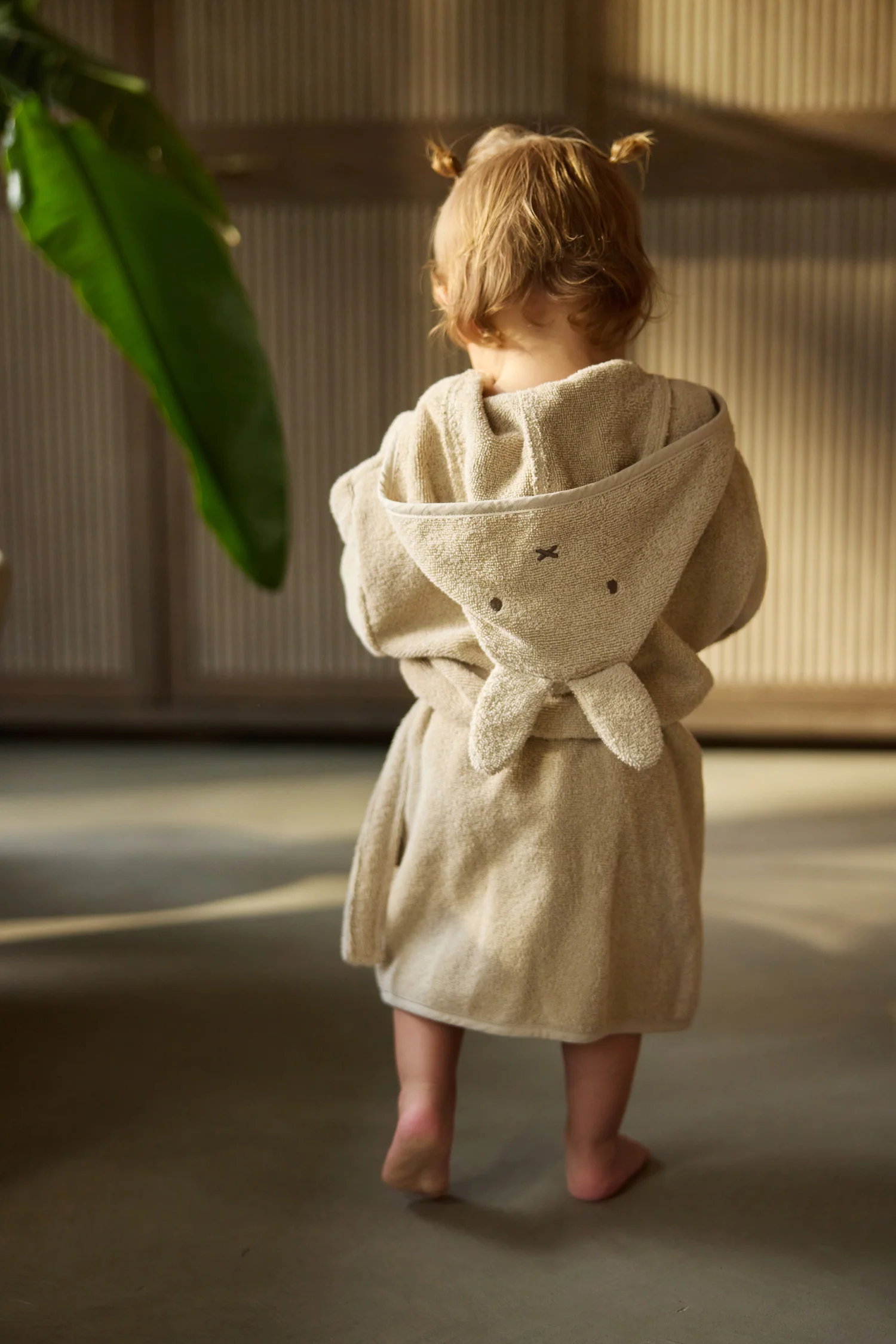 Peignoir de bain bébé en coton bio éponge l (1-2 ans) l Miffy