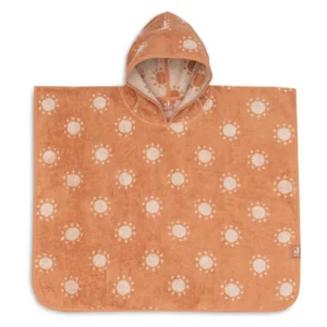 Poncho de bain éponge jacquard Oeko-Tex réversible l (1-4 ans) l Sun