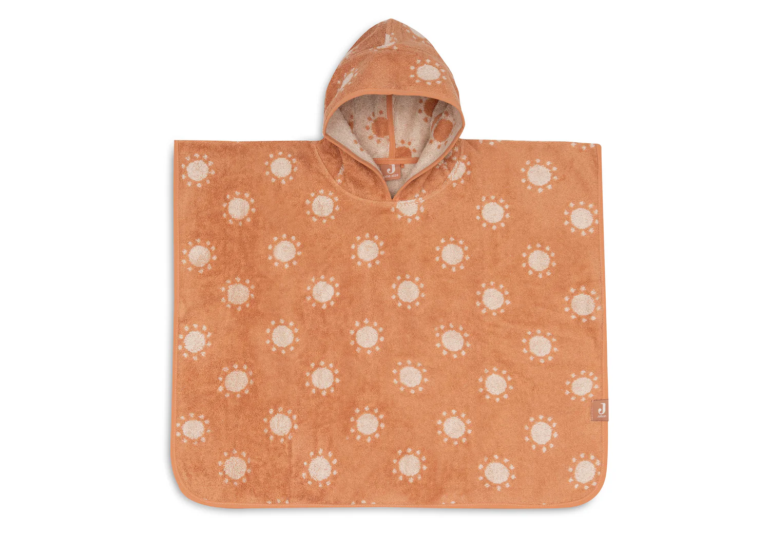 Poncho de bain éponge jacquard Oeko-Tex réversible l (1-4 ans) l Sun