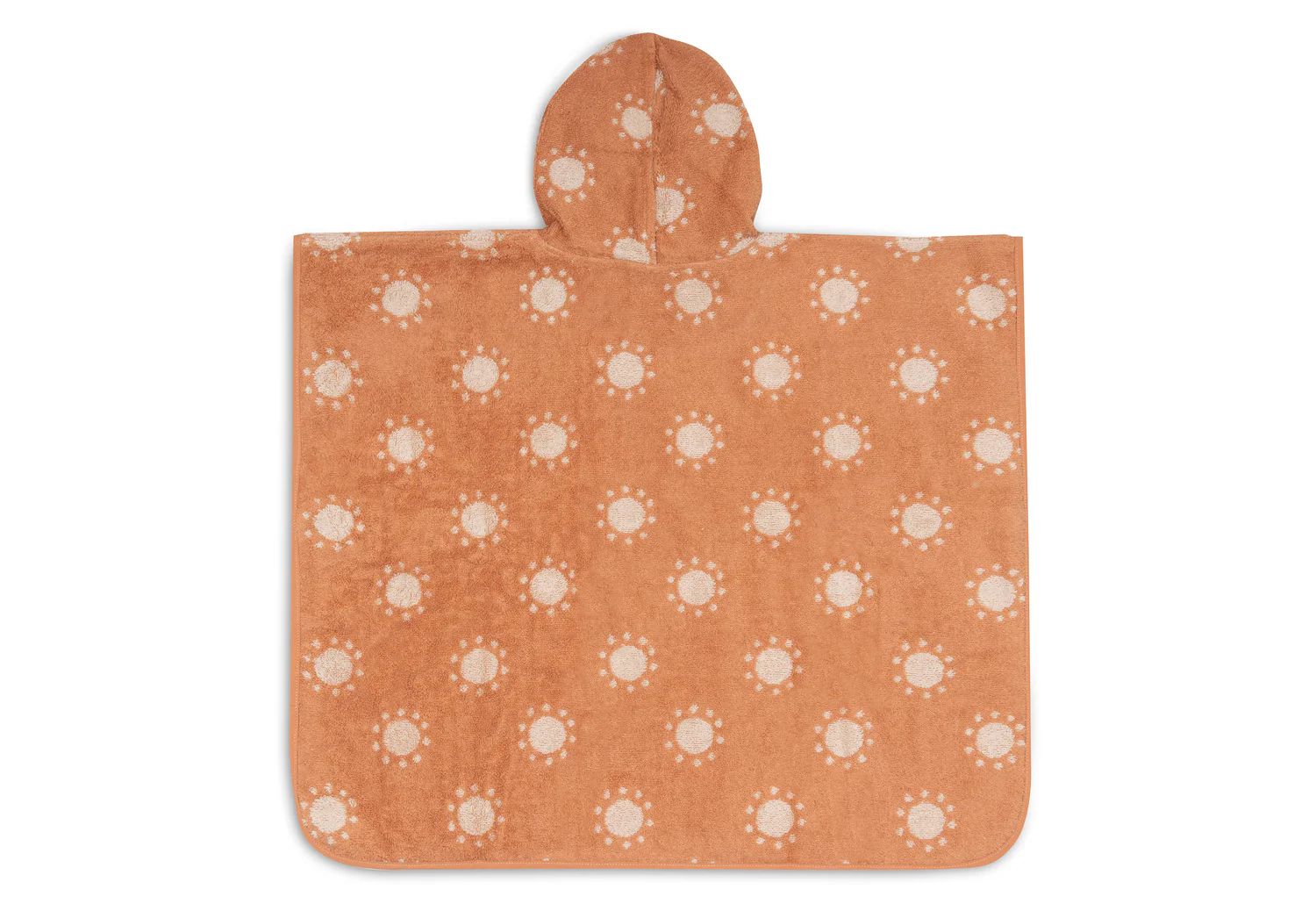 Poncho de bain éponge jacquard Oeko-Tex réversible l (1-4 ans) l Sun – Image 4