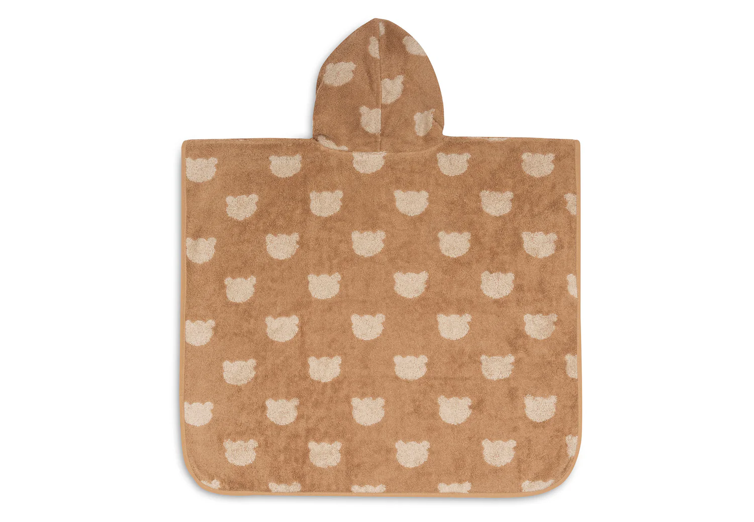 Poncho de bain éponge jacquard Oeko-Tex réversible l (1-4 ans) l Teddy Bear – Image 2