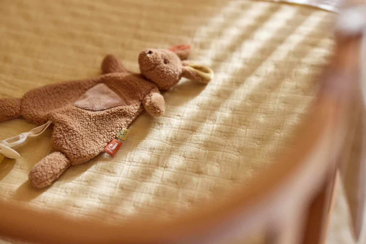 Attache-sucette doudou l Kangourou