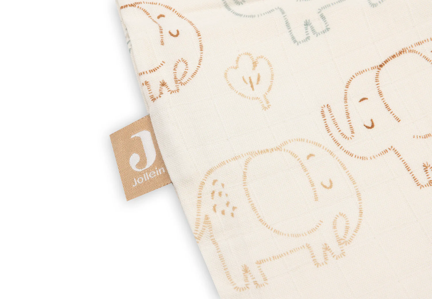 Gigoteuse en gaze de coton l 70cm l Elephant tales – Image 3