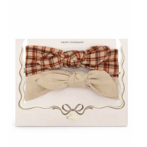 Headband bébé handmade | Lot de 2 l Miel