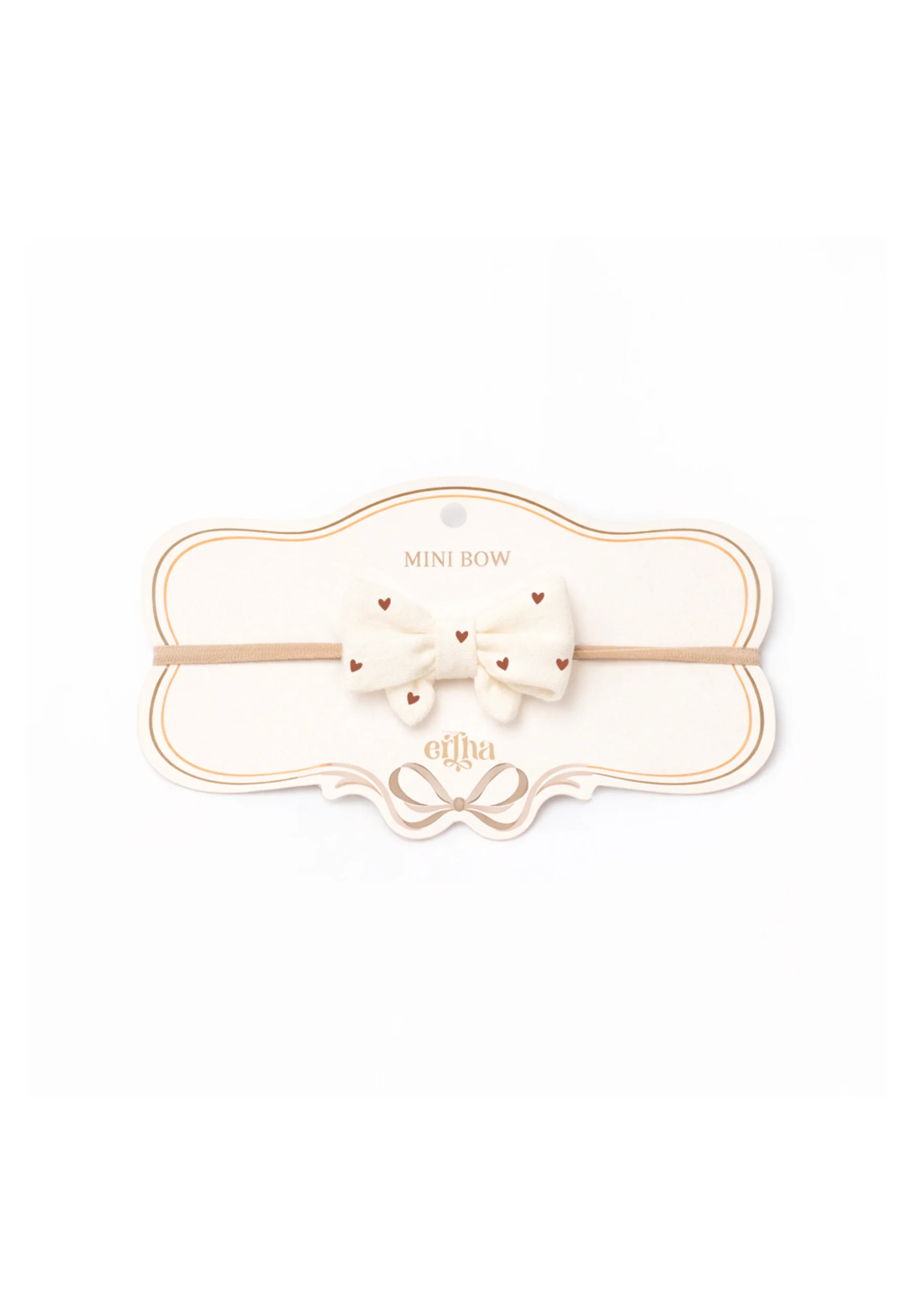 Headband bébé handmade | Tiny hearts – Image 2