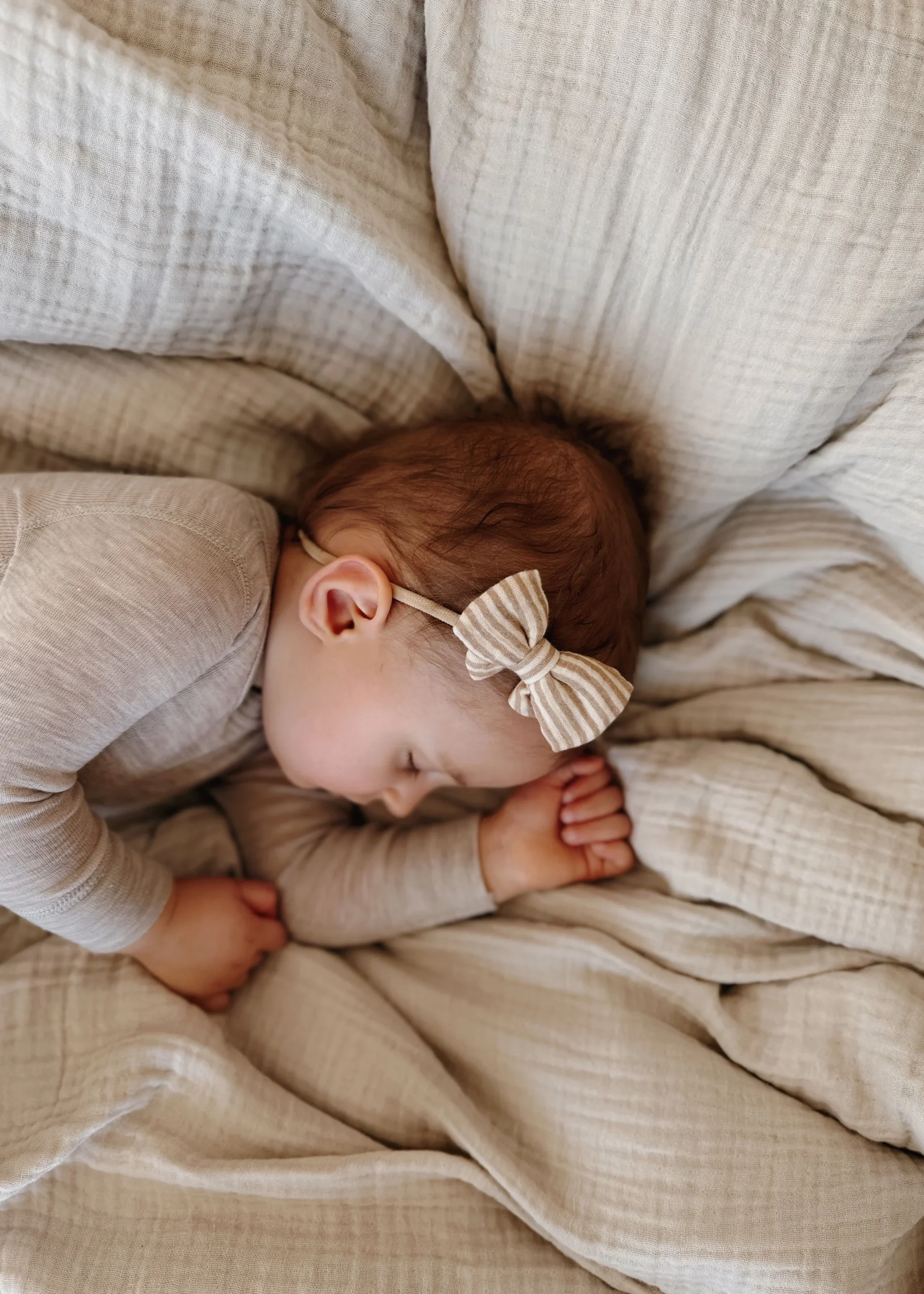 Headband bébé handmade | Toffee lines