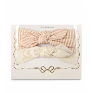 Headband bébé handmade | Lot de 2 l Toffee lines