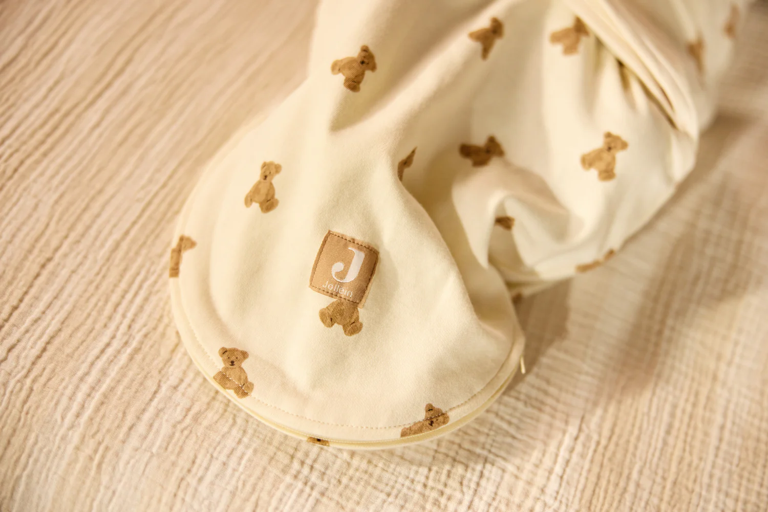 Couverture d'emmaillotage 0-3 mois l Mini Teddy Bear – Image 5