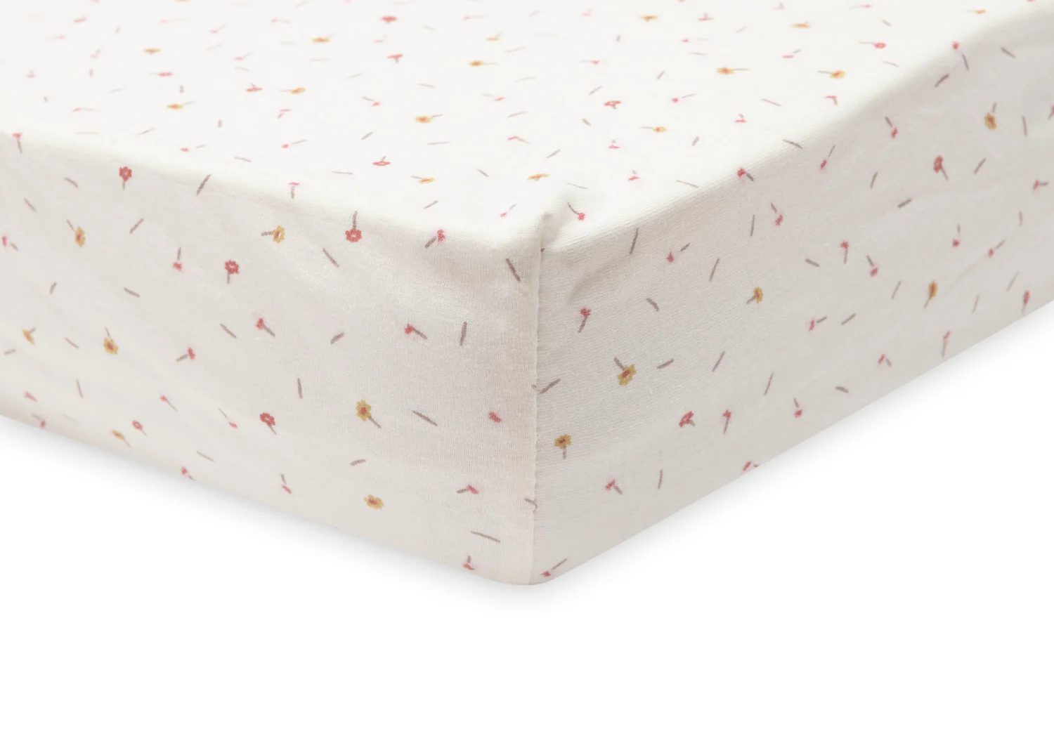Drap housse en coton jersey bio l Pretty Picnic Flower l 40x80cm – Image 3