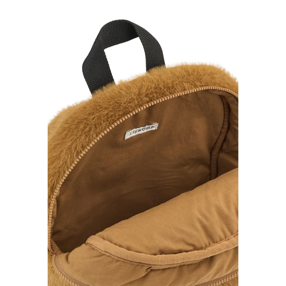 Sac à dos en peluche Tigre l Golden caramel – Image 3