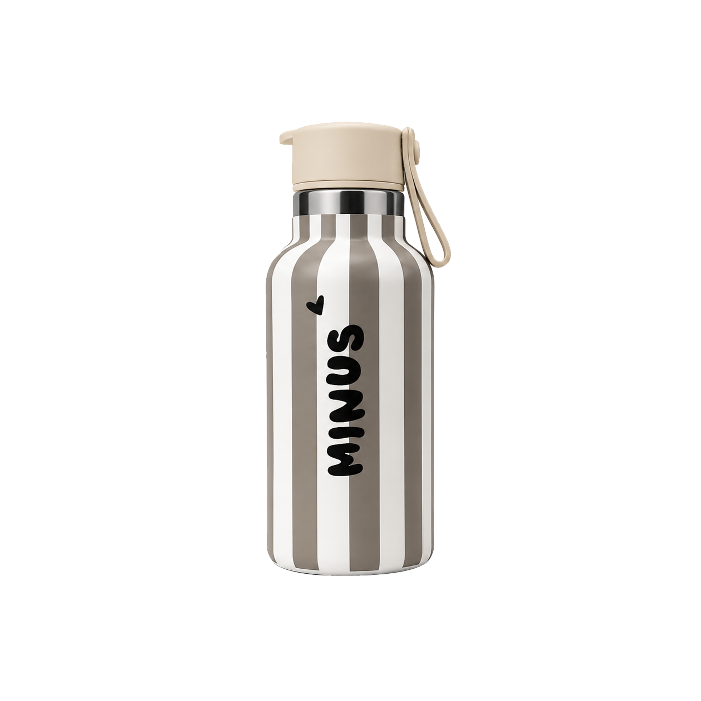 Gourde Isotherme Enfant Stripe Kaki 350 ml – Zakuw