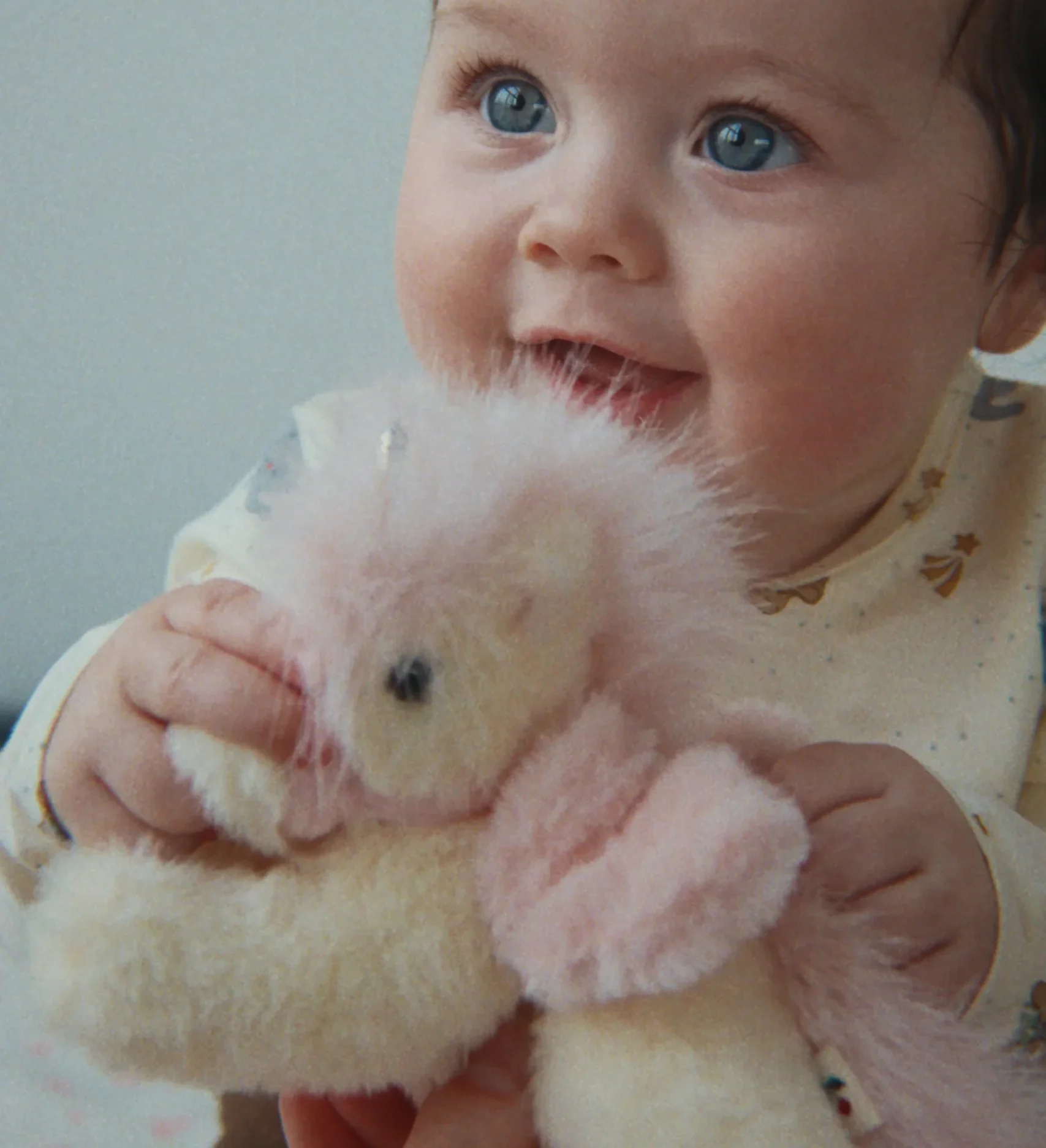 Peluche d’éveil Licorne l Starlight l Crème