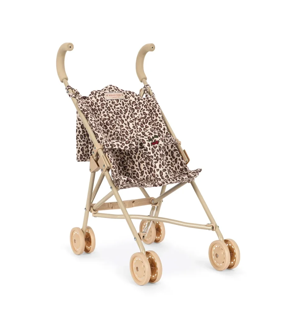 Poussette poupon vintage en coton bio l Leo