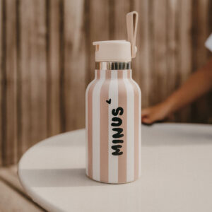 Gourde Isotherme 350 ml l Stripe Rose
