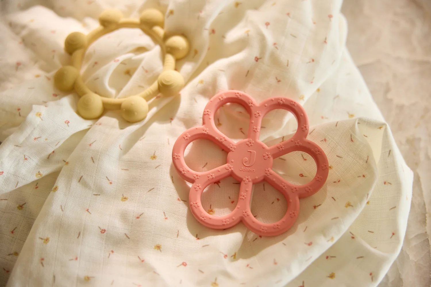 Anneau de dentition l Flower