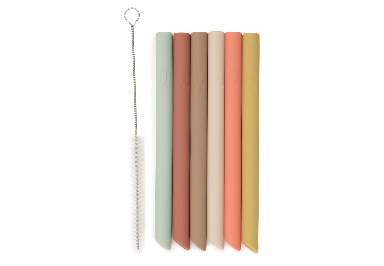 Pailles en silicone l Multicolores