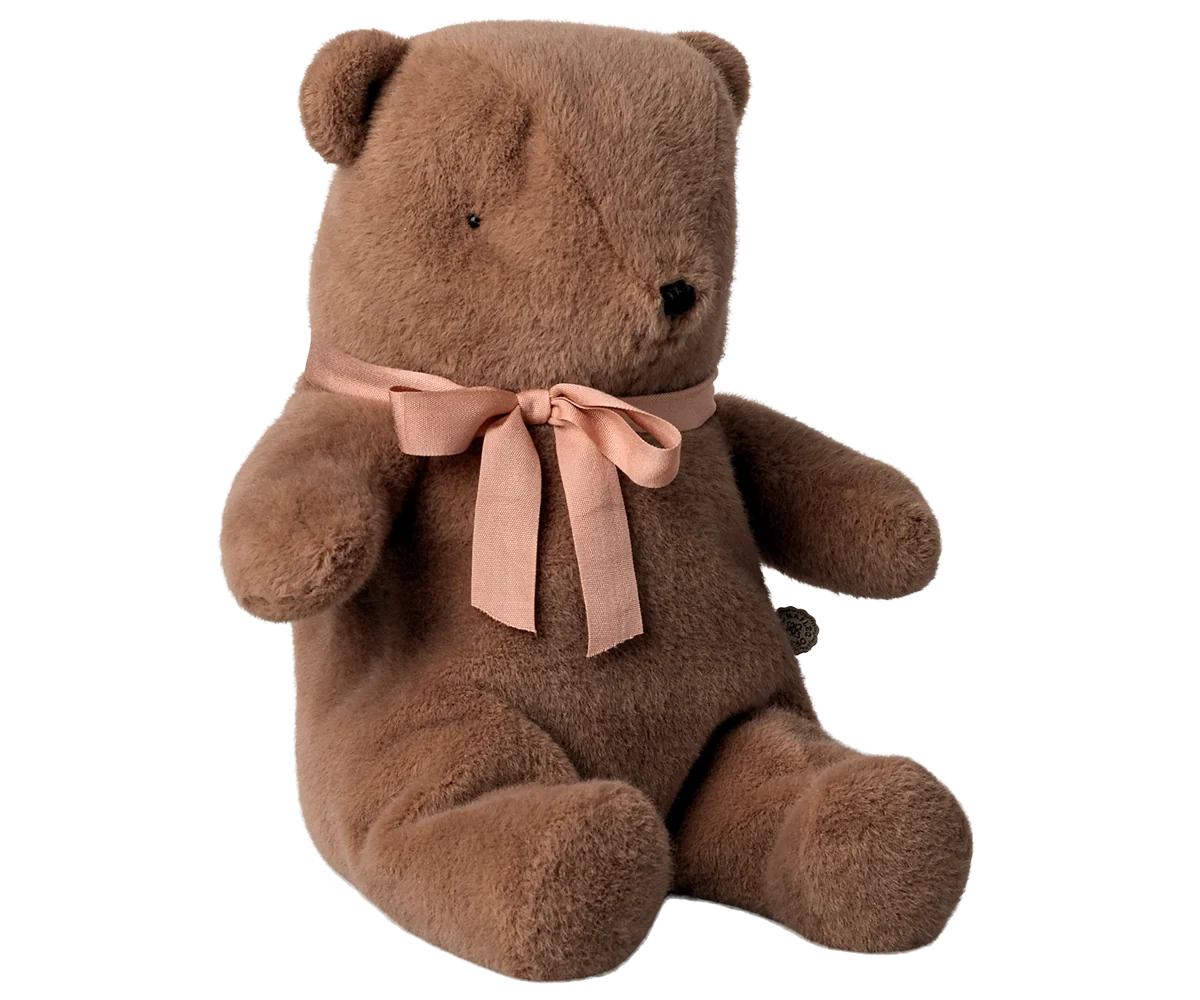 Peluche ours Teddy bear l Medium l Marron clair