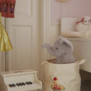 Piano en bois pour enfants vintage l Teddy bear