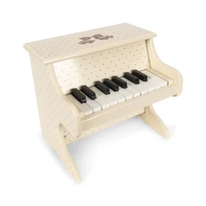 Piano en bois pour enfants vintage l Teddy bear