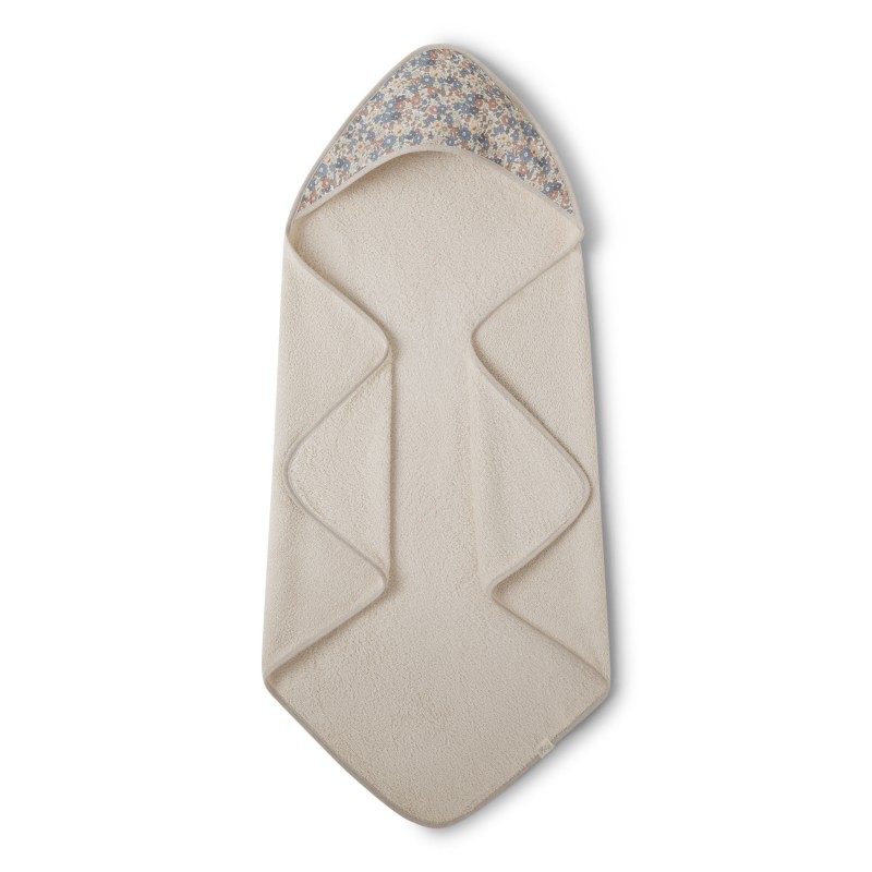Cape de bain en coton bio l Floral meadow
