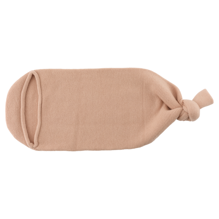Cocon de naissance tricoté l Vieux rose – Image 2