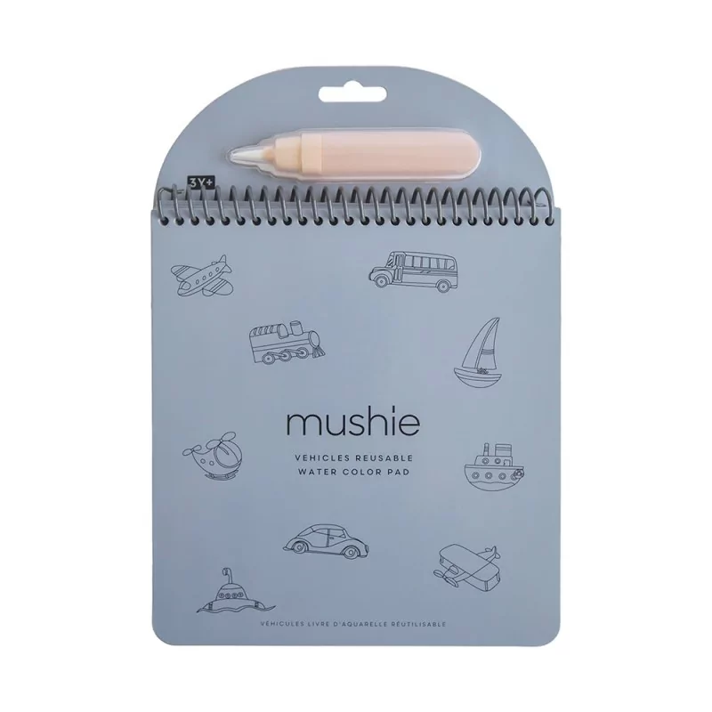 Carnet de coloriage magique à l’eau réutilisable l Véhicules