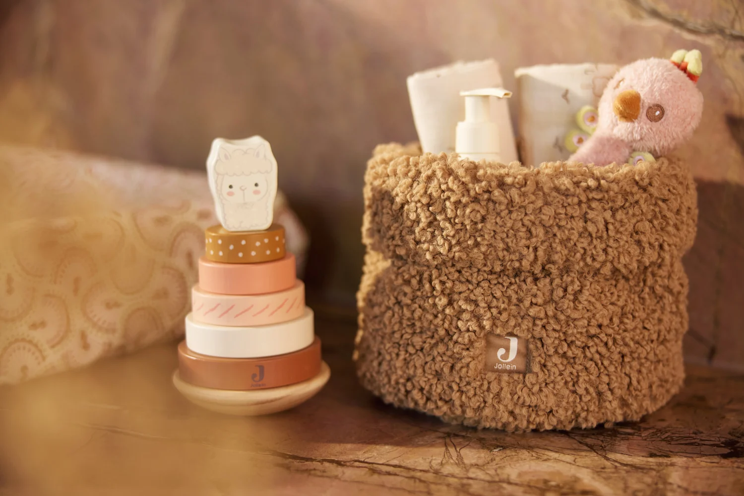 Panière de rangement l Curlé l Dark Hazel